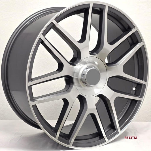 22'' wheels for Mercedes G-Wagon G500 2000 to 2008 22x10" (4 wheels)