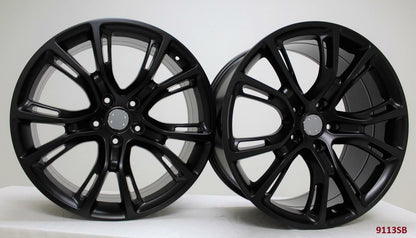 20'' wheels for JEEP GRAND CHEROKEE SRT8 4WD 2006-10 20x9"/20x10" SATIN BLACK