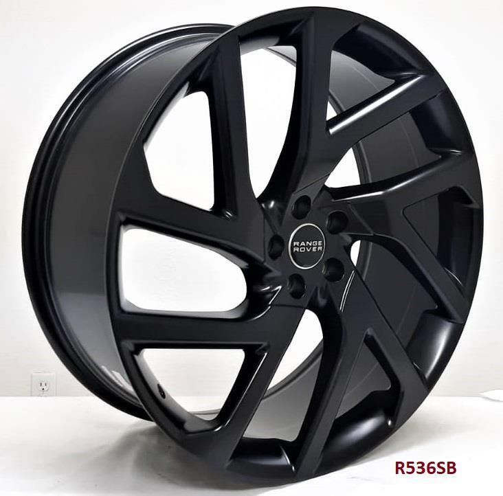 22" Wheels for RANGE ROVER VELAR R-DYNAMIC HSE 2018 & UP 22x9" 5X108