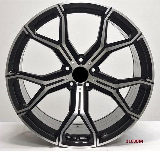 21'' wheels for BMW X6 S Drive 35i Base 2015-19 (21x9.5/10.5")