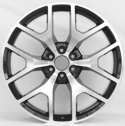 22" WHEELS FOR CHEVROLET CHEVY SILVERADO SUBURBAN AVALANCHE TAHOE (6x139.7)