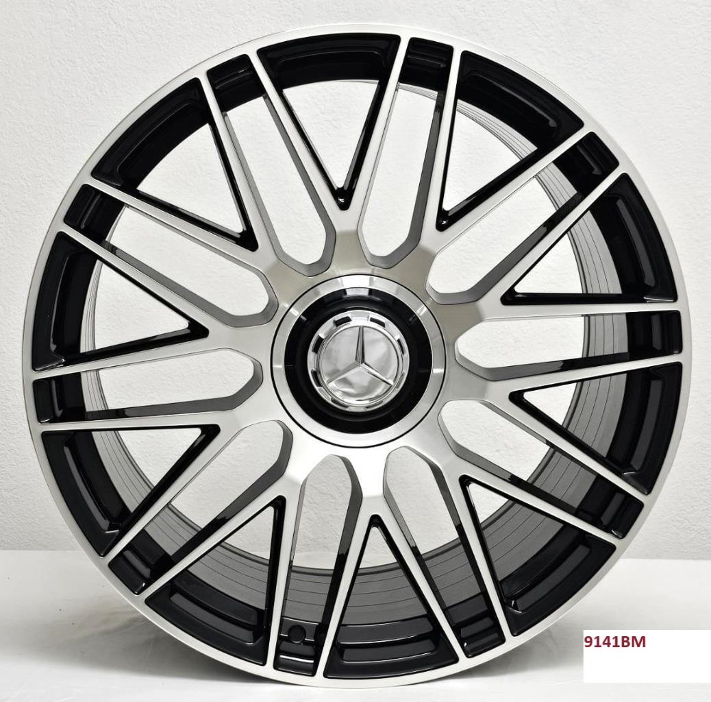 22" FLOW-FORGED wheels for Mercedes GLE53 AMG SUV 2021 & UP 22x9.5/11.5"