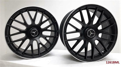 19'' wheels for Mercedes E400 4MATIC SEDAN 2018 & UP (Staggered 19x8.5/9.5)