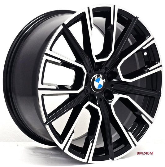 20'' wheels for BMW 640 650 COUPE CONVERTIBLE XDRIVE 2012 & UP 5x120 20x8.5/9.5"