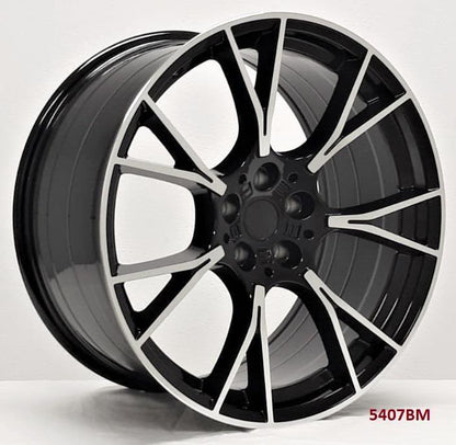 20'' wheels for BMW 640 650 COUPE CONVERTIBLE 2012 & UP 5x120 20x8.5/9.5"