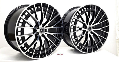 22'' Wheels for Mercedes S580 4MATIC SEDAN 2021 & UP (22x9/10.5") 5x112
