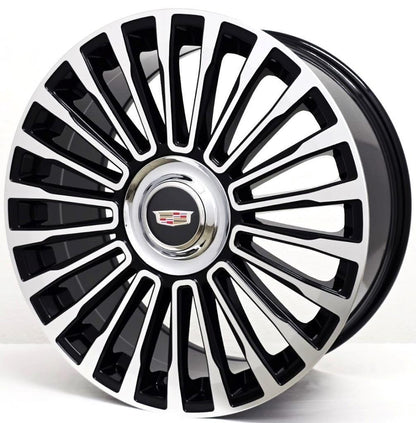 24'' FLOW FORGED wheels for CADILLAC ESCALADE 2WD 2021 & UP 24x10 6x139.7