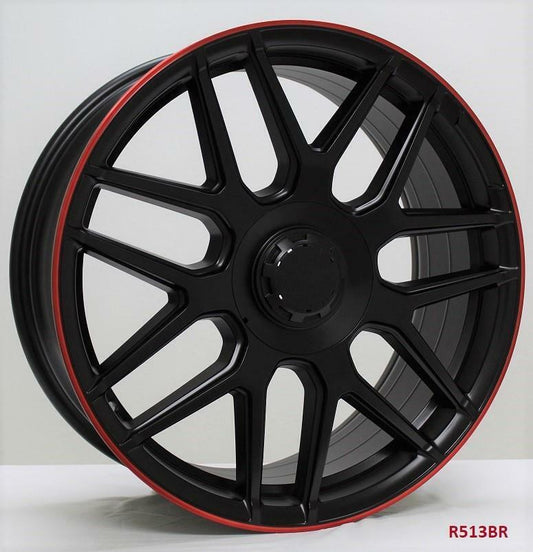 20'' wheels for Mercedes E300 E350 E400 E550 SEDAN (Staggered 20x8.5/9.5)