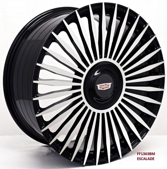 24'' FLOW FORGED wheels for CADILLAC ESCALADE 2WD 2021 & UP 24x10" 6x139.7