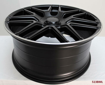 20'' wheels for Mercedes E300 E350 E400 E550 SEDAN (Staggered 20x8.5/9.5)