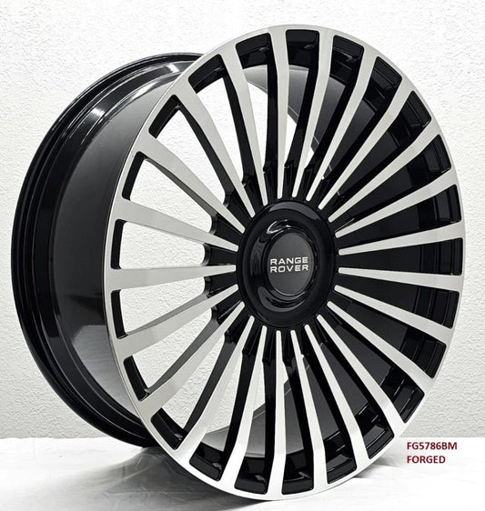 22" FORGED wheels for RANGE ROVER FULL SIZE P440e SE (2023 & UP) 5x120 22X9.5"