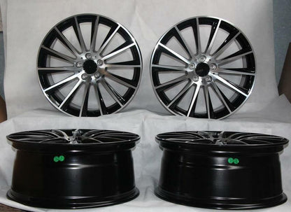 19'' wheels for Mercedes E350 SEDAN 2020 & UP staggered 19x8.5/9.5"