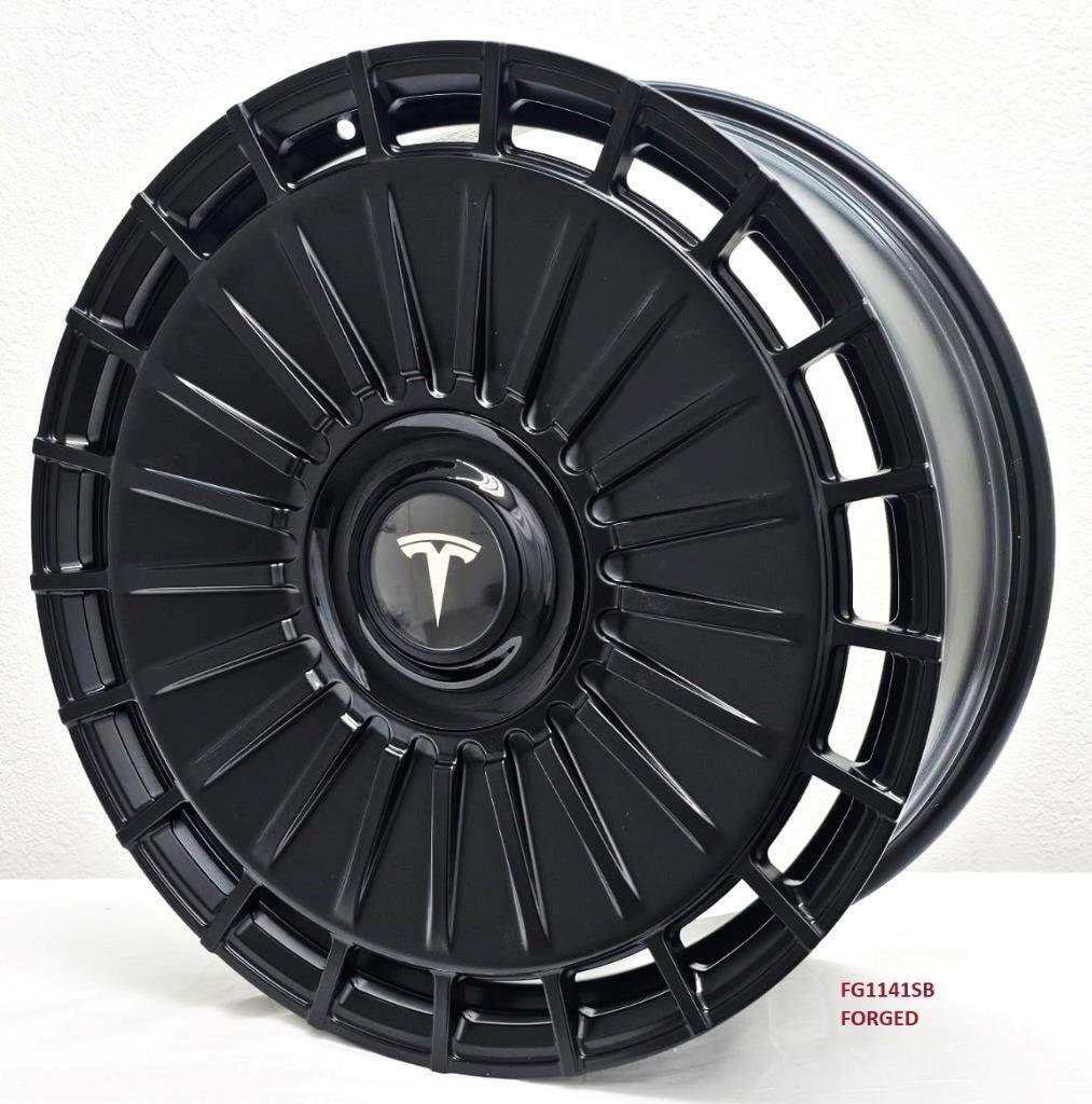 21" FORGED wheels for TESLA MODEL S LONG RANGE 2019 & UP (21x8.5"/21x9) 5x120