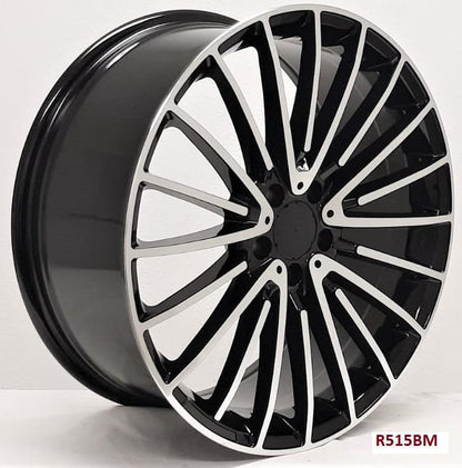 20'' wheels for Mercedes SL600 2004 Thru 2010 (Staggered 20x8.5/9.5)