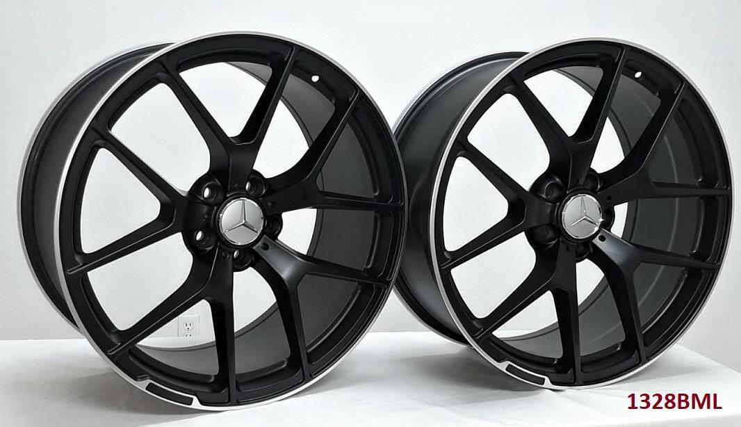 20'' wheels for Mercedes E400 CABRIOLET 2018 & UP (Staggered 20x8.5/9.5")