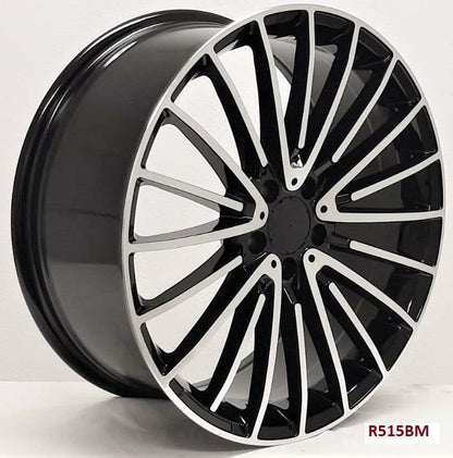 20'' wheels for Mercedes E450 4MATIC CABRIOLET 2019 & UP (Staggered 20x8.5/9.5)