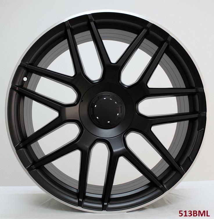 22'' wheels for Mercedes S550 4MATIC COUPE 2015-17 (staggered 22x9/10") 5x112