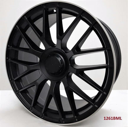 19'' wheels for Mercedes E550 SEDAN RWD 2010-13 (Staggered 19x8.5/9.5)