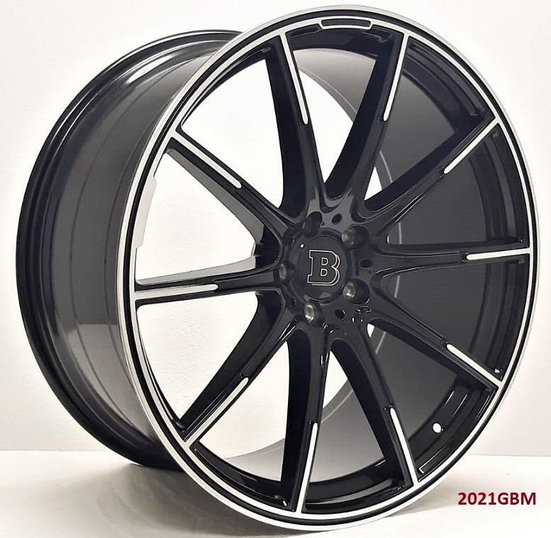 20'' wheels for Mercedes S560 CABRIOLET 2018-19 20x8.5/9.5" 5x112