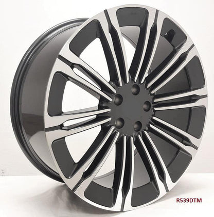 22" wheels for RANGE ROVER SPORT P550e (2024 MODEL) 5x120 22x9.5