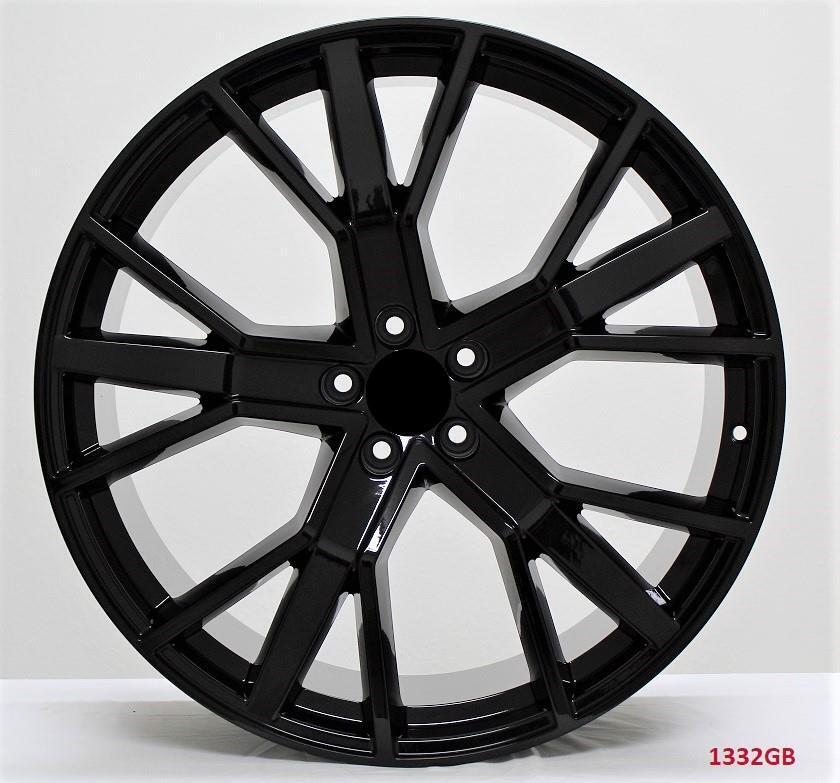 22'' wheels for Audi Q7 3.0 PREMIUM PLUS 2017 & UP 5x112 22x9.5 +31mm