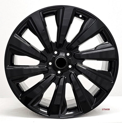 22" wheels for RANGE ROVER FULL SIZE P550e AWD (2024 MODEL) 5x120 22x9.5