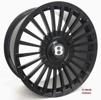 22'' FORGED wheels for BENTLEY CONTINENTAL GTC, GTC SPEED 2009 -18 (22x9/10.5")