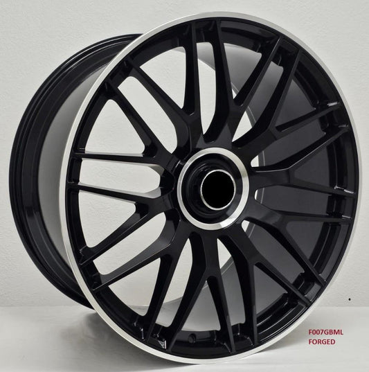 22'' FORGED wheels for Mercedes EQS 450+ SUV 22x9.5" 5x112