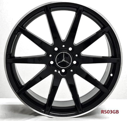 20'' wheels for Mercedes E400 CABRIOLET 2018 & UP 20x8.5/9.5" 5x112