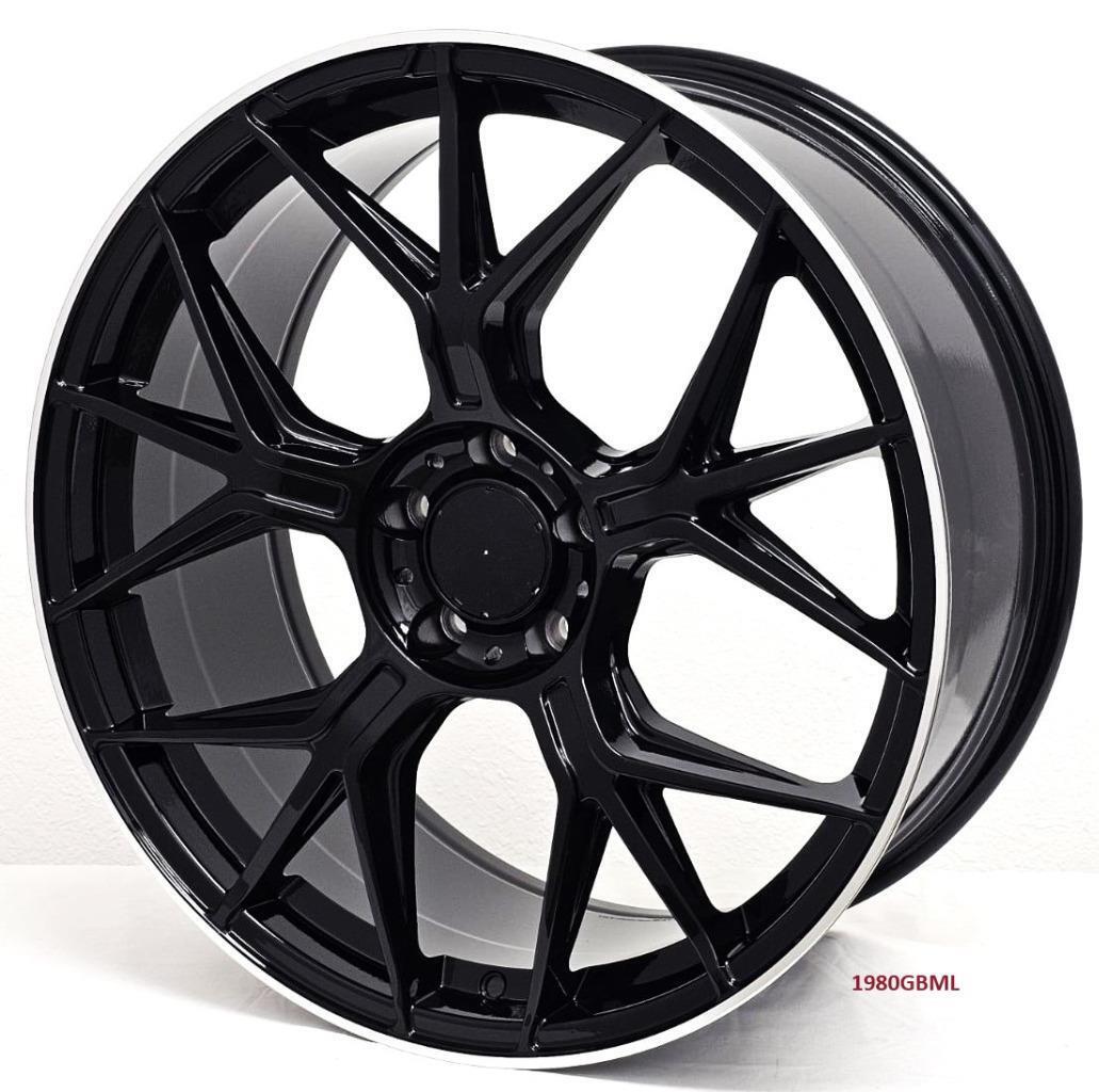 20'' wheels for Mercedes E350 SEDAN 2020 & UP (Staggered 20x8.5/9.5")