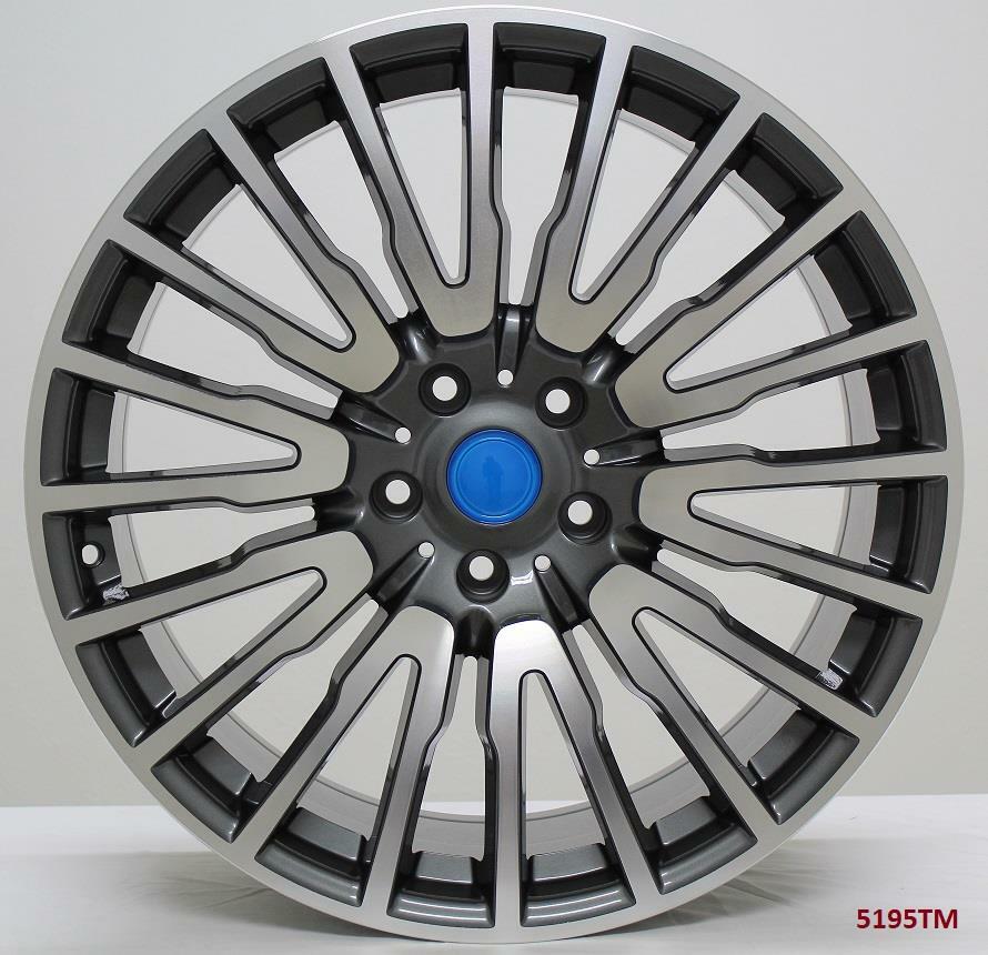 21'' wheels for BMW 528 535 550 XDRIVE 2011 & UP 5x120 (staggered 21x8.5/10)