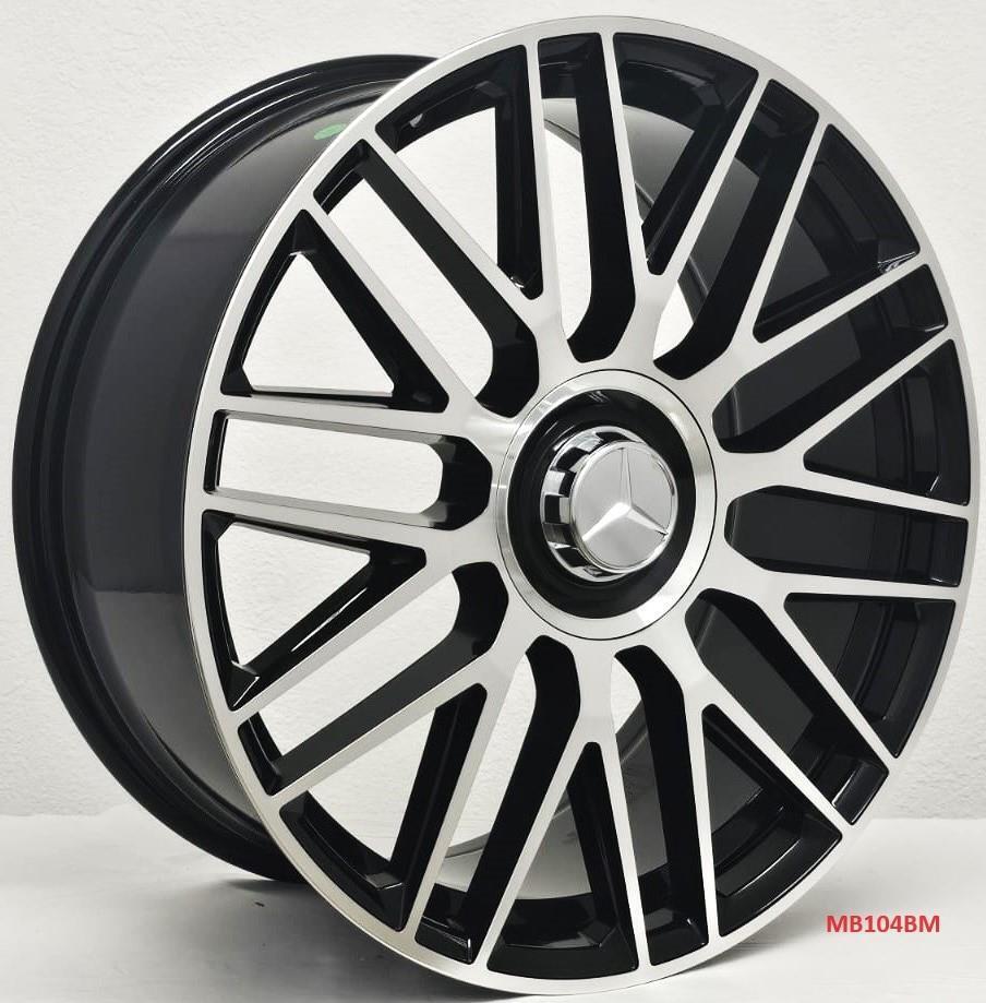 20'' wheels for Mercedes E350 SEDAN 2020 & UP (Staggered 20x8.5/9.5")