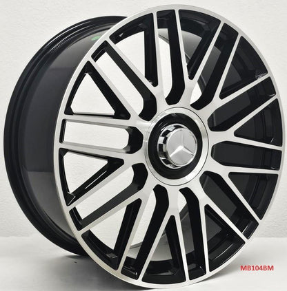 20'' wheels for Mercedes E350 SEDAN 2020 & UP (Staggered 20x8.5/9.5")