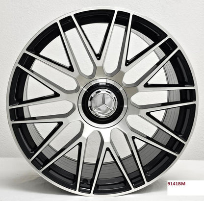 22" FLOW-FORGED wheels for Mercedes GLS580 4MATIC SUV 2020 & UP 22x9.5/11.5"