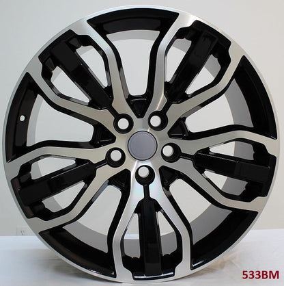 22" wheels for LAND ROVER DISCOVERY HSE 2017 & UP 22x9.5 5x120