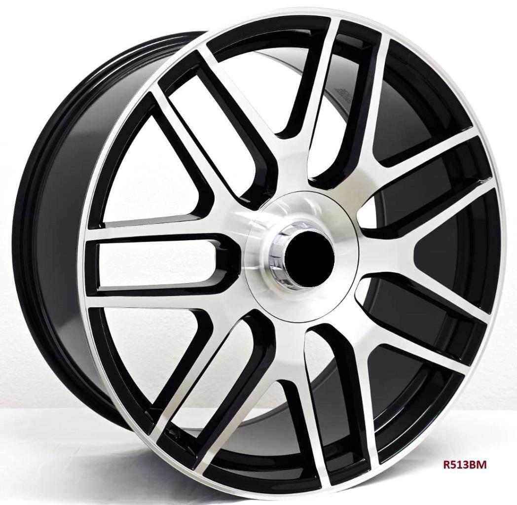 22'' wheels for Mercedes G-class G55 2003 to 2011 22x10" (4 wheels)