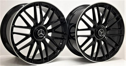 21" wheels for Mercedes GLE53 AMG COUPE 2021 & UP (21x10/21x11") 5x112