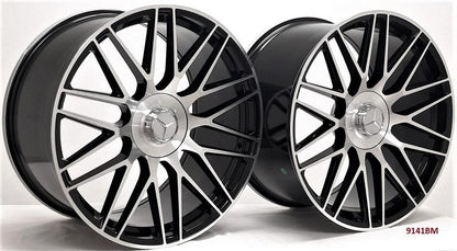20'' wheels for Mercedes E350 SEDAN 2020 & UP 20x8.5/9.5" 5x112