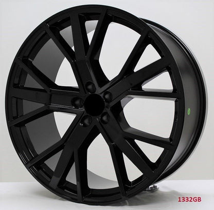 22'' wheels for Audi Q7 3.0 PREMIUM PLUS 2017 & UP 5x112 22x9.5 +31mm