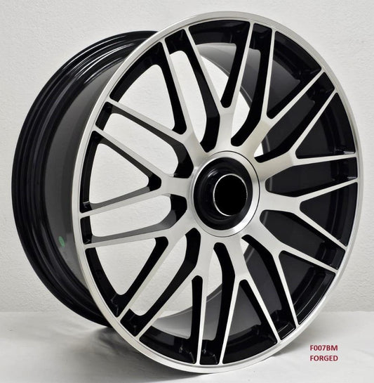 22'' FORGED wheels for Mercedes EQS 450 4MATIC SUV 22x9.5" 5x112