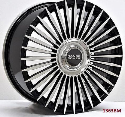 21" Flow-FORGED wheels for RANGE ROVER HSE, SUPERCHARGED 2003-2021 21x9.5 5x120