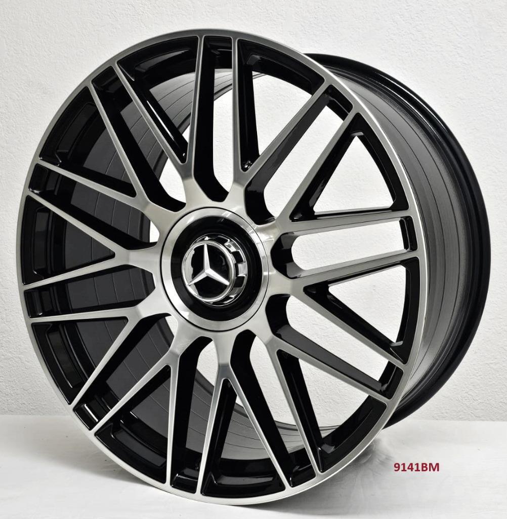 22" FLOW-FORGED wheels for Mercedes GLE53 AMG SUV 2021 & UP 22x9.5/11.5"