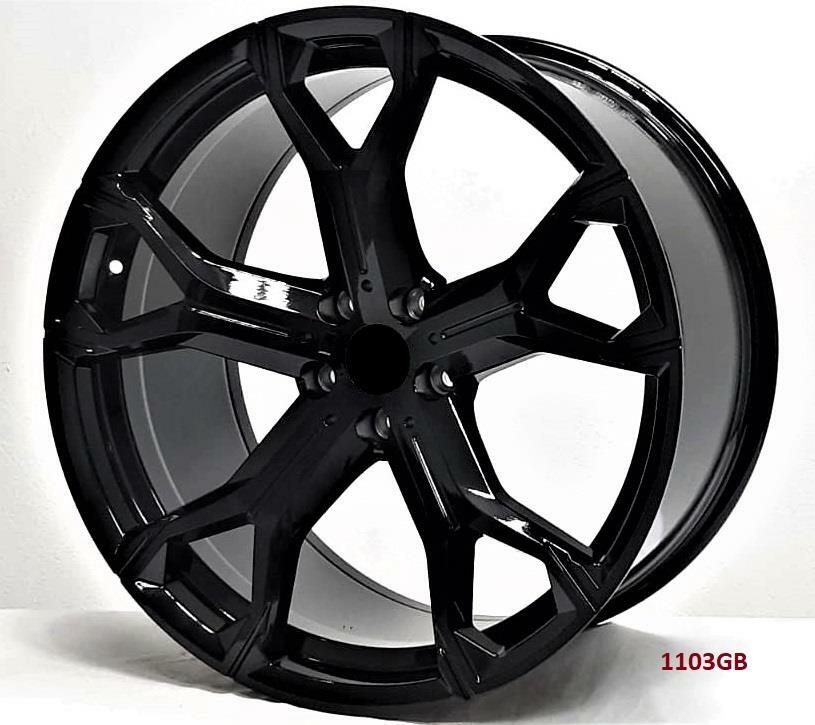 21'' wheels for BMW X6 X Drive 40i 2020 & UP 21x9.5/10.5" 5x112