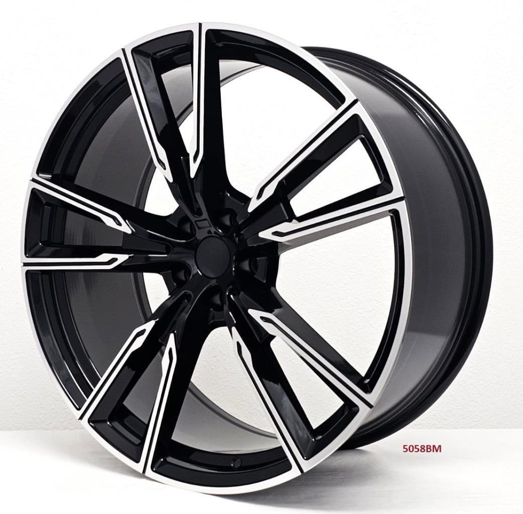 22'' wheels for BMW X6 S Drive 40i 2020 & UP 22x9.5/10.5" 5x112