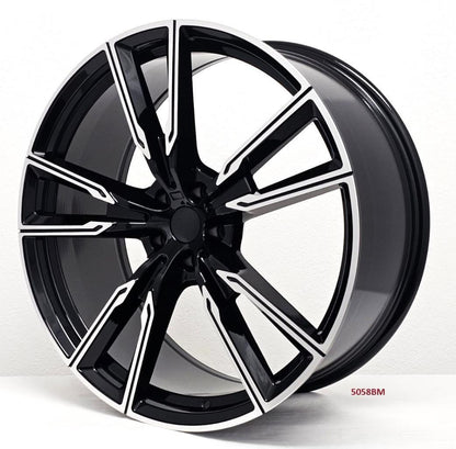 22'' wheels for BMW X6 S Drive 40i 2020 & UP 22x9.5/10.5" 5x112