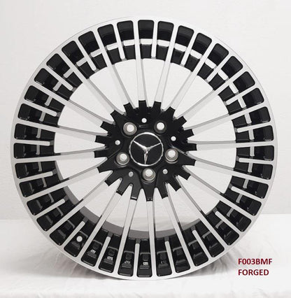 22'' FORGED wheels for Mercedes EQS 450+ SUV 22x9.5" 5x112