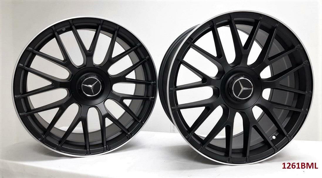 19'' wheels for Mercedes E550 SEDAN RWD 2010-13 (Staggered 19x8.5/9.5)