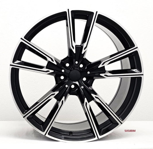 22'' wheels for BMW X6 S Drive 40i 2020 & UP 22x9.5/10.5" 5x112