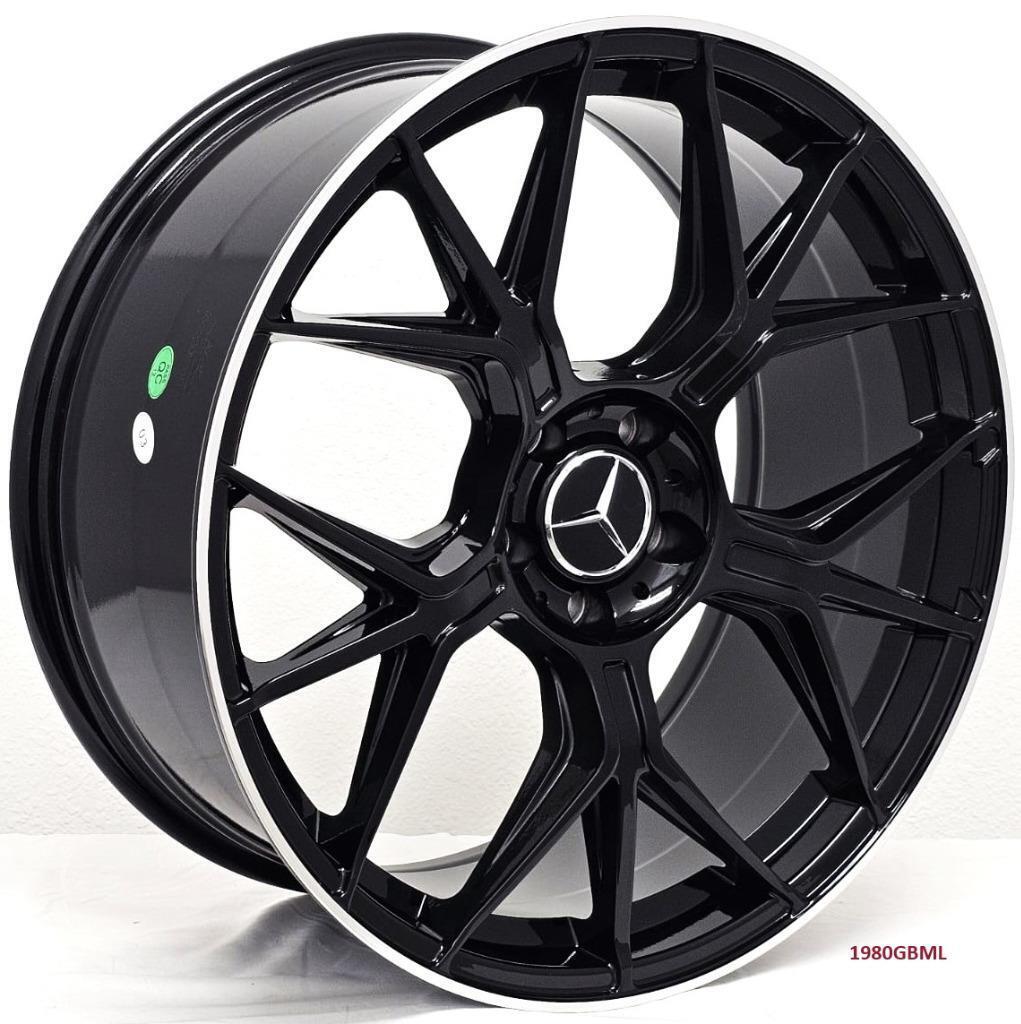 20'' wheels for Mercedes E350 SEDAN 2020 & UP (Staggered 20x8.5/9.5")