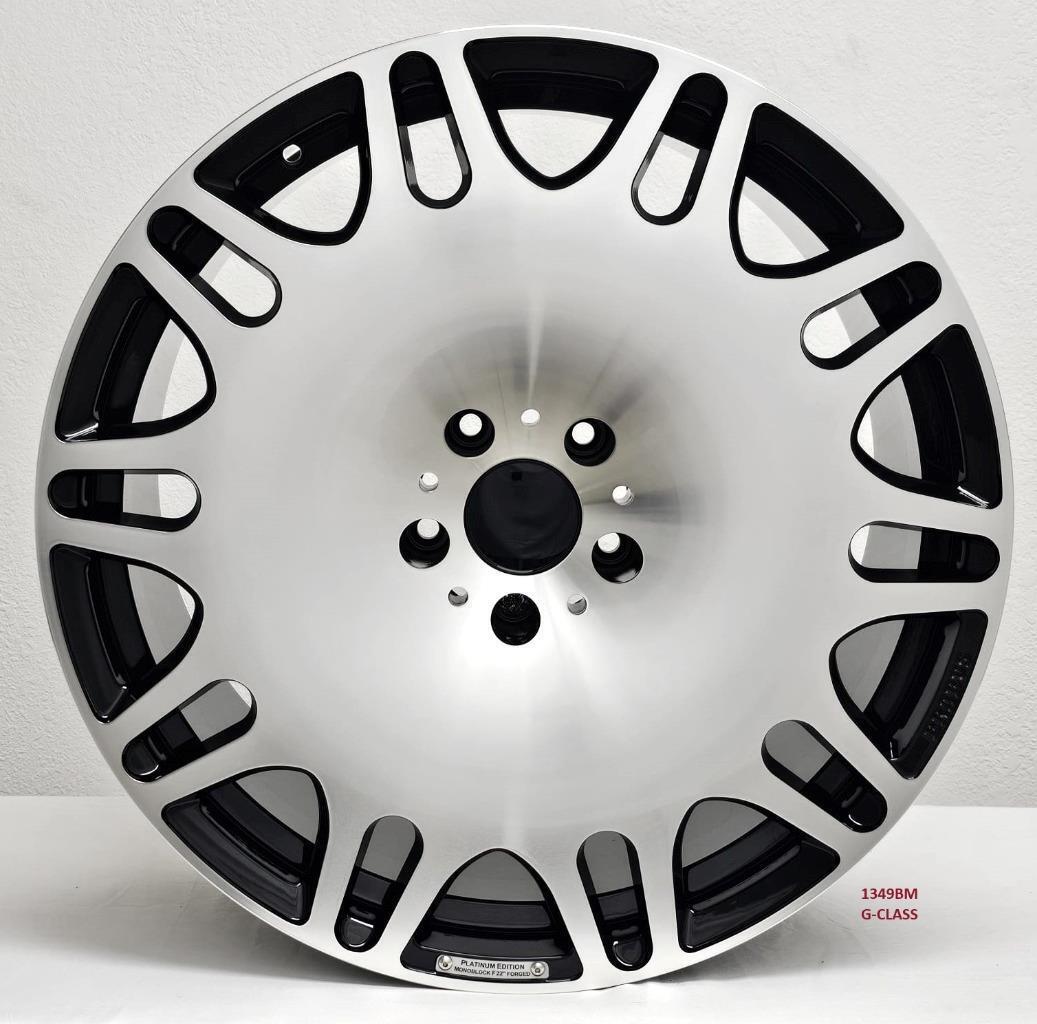 22'' wheels for Mercedes G-Wagon G63 2013 to 2018 22x10" (4 wheels)
